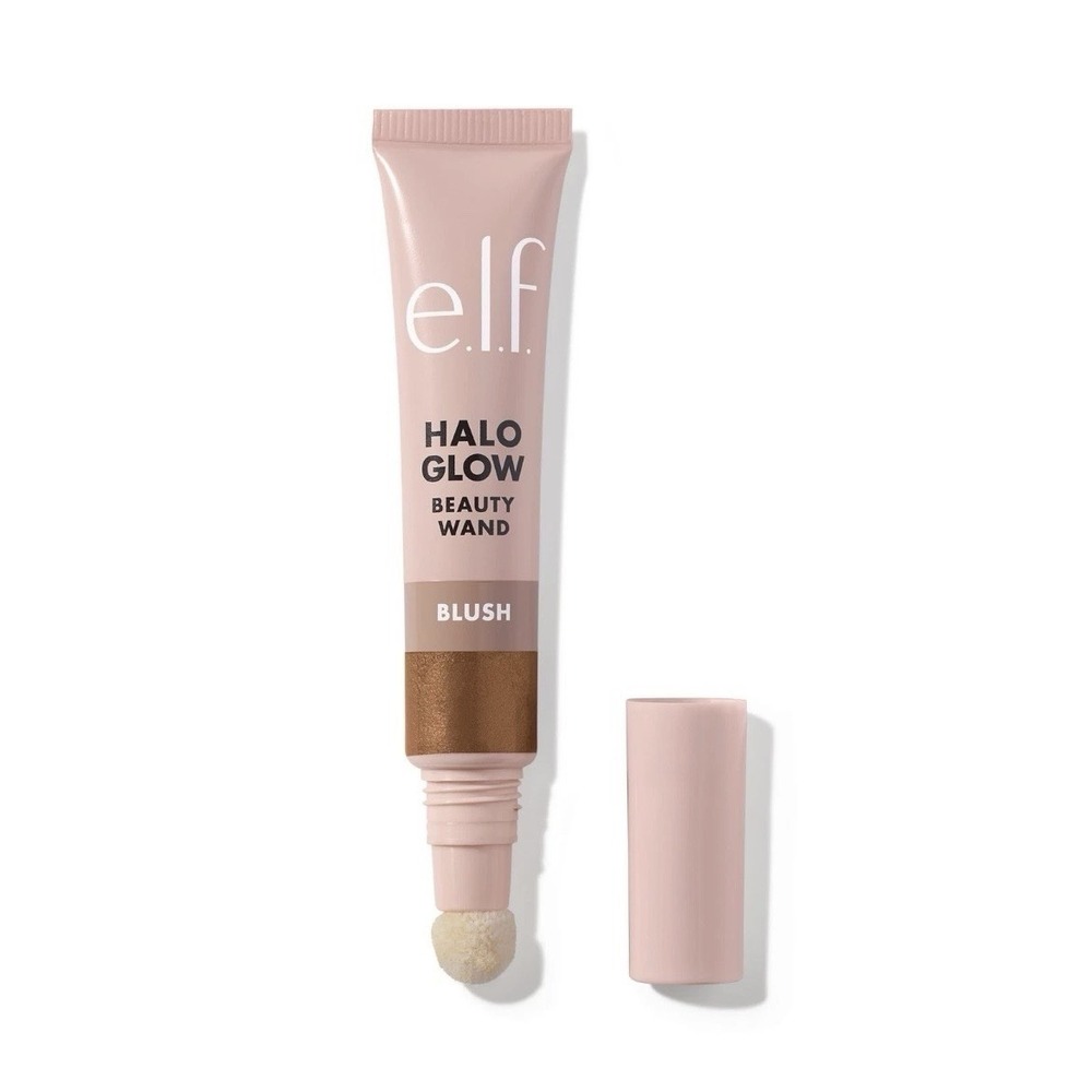 e.l.f. Halo Glow Blush Beauty Wand Cushion Tip Applicator‎ Liquid Blush Wand